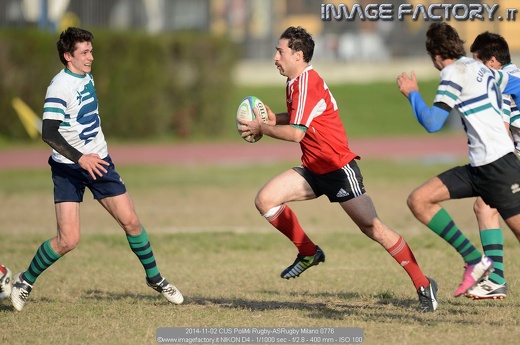 2014-11-02 CUS PoliMi Rugby-ASRugby Milano 0776